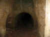 Entre d'un cave sans aucune lumire