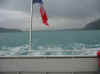 Vue de l'arrire du bateau