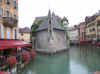 La vue la plus connue de la ville d'Annecy