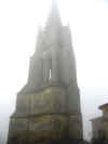 Dans la brume...mais c'est tout de mme trs beau