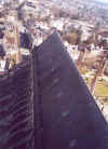 Vue des toits de la cathdrale