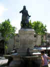 La statue de saint Louis