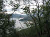 Le Lac du Bourget vue du col de Chambotte