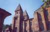 Encore Conques vue du Cloitre