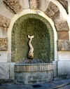 Une fontaine sans eau??? trs rare en Corse