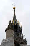 La flche du beffroi...en travaux