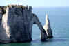 Les clbres falaises d'Etretat