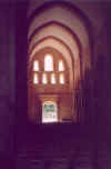 Intrieur de l'glise, ct porte