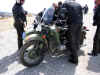 Un side car... rare sur ce rallye