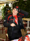Valentine avec tous ses attributs de Ducati