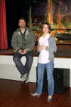 David et sa femme Emmanuelle...organisateurs du parcours du rallye