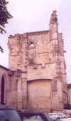 Ruines d'une partie de l'glise de St Martin