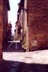 dans les petites rue de Lagrasse