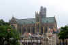 cathdrale de Metz vue du temple protestant