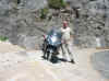 Notre serviteur et sa fidle compagne  l'entre du Cirque de Navacelles