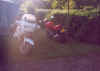 les motos de Philippe et Cordlia