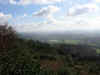 Point de vue du haut de la pierre branlante