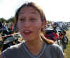 Fanny en pleine pause de prise photo...