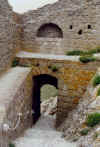 L'escalier de la porte d'entre