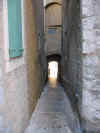 Dernire ruelle avant de rejoindre la grande rue de la ville