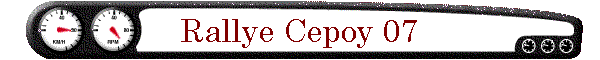 Rallye Cepoy 07